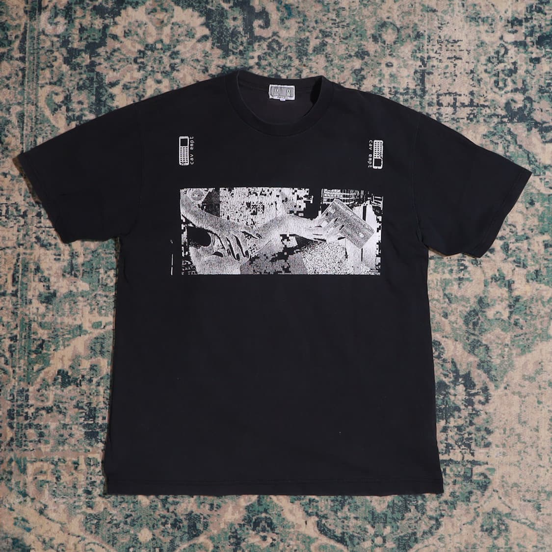 Cav Empt 카브엠트 그래픽 티셔츠 (블랙/XL) 상품이미지1