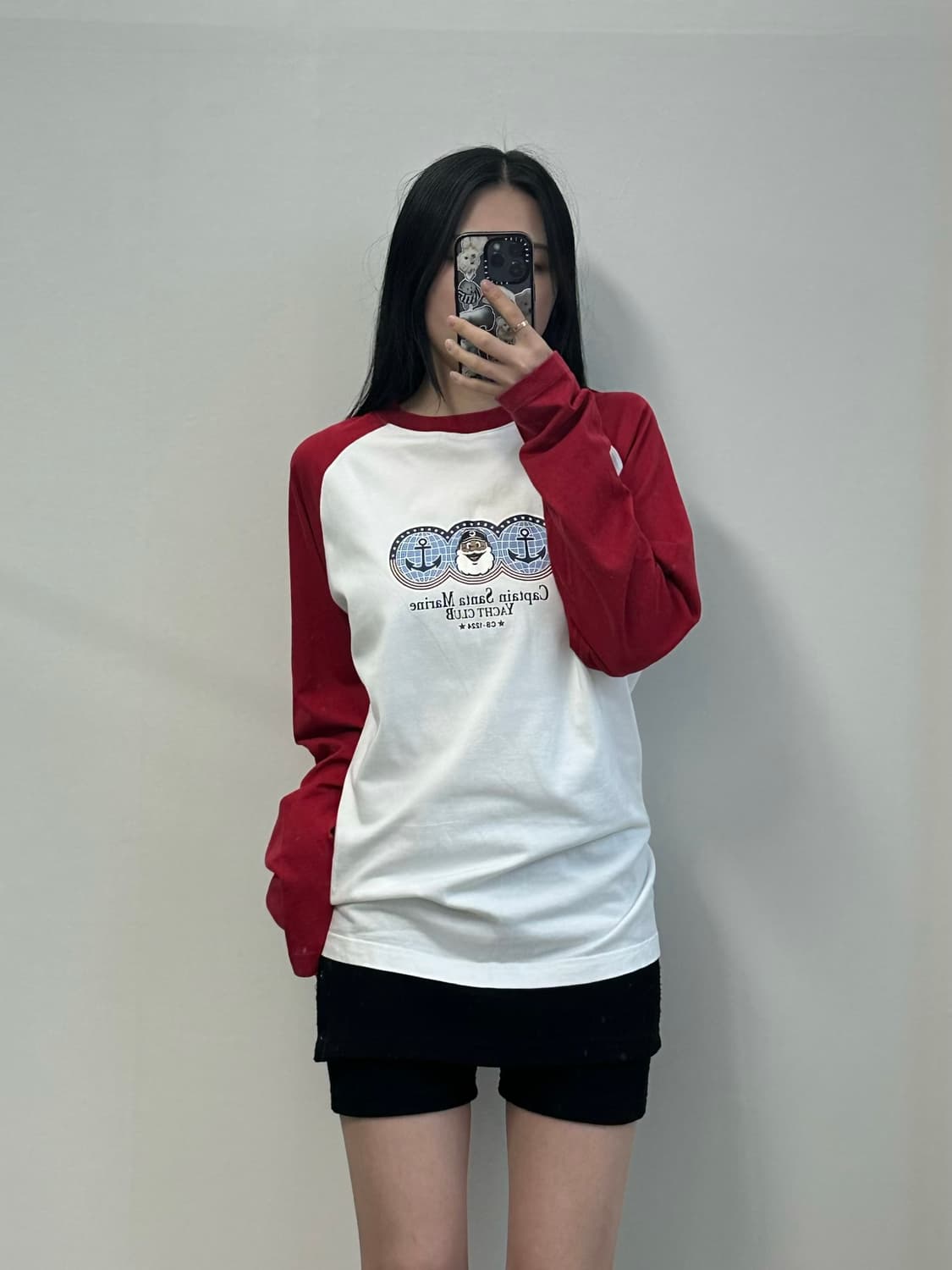 캡틴산타 빅로고 나그랑 롱 슬리브 긴팔티 상품이미지1