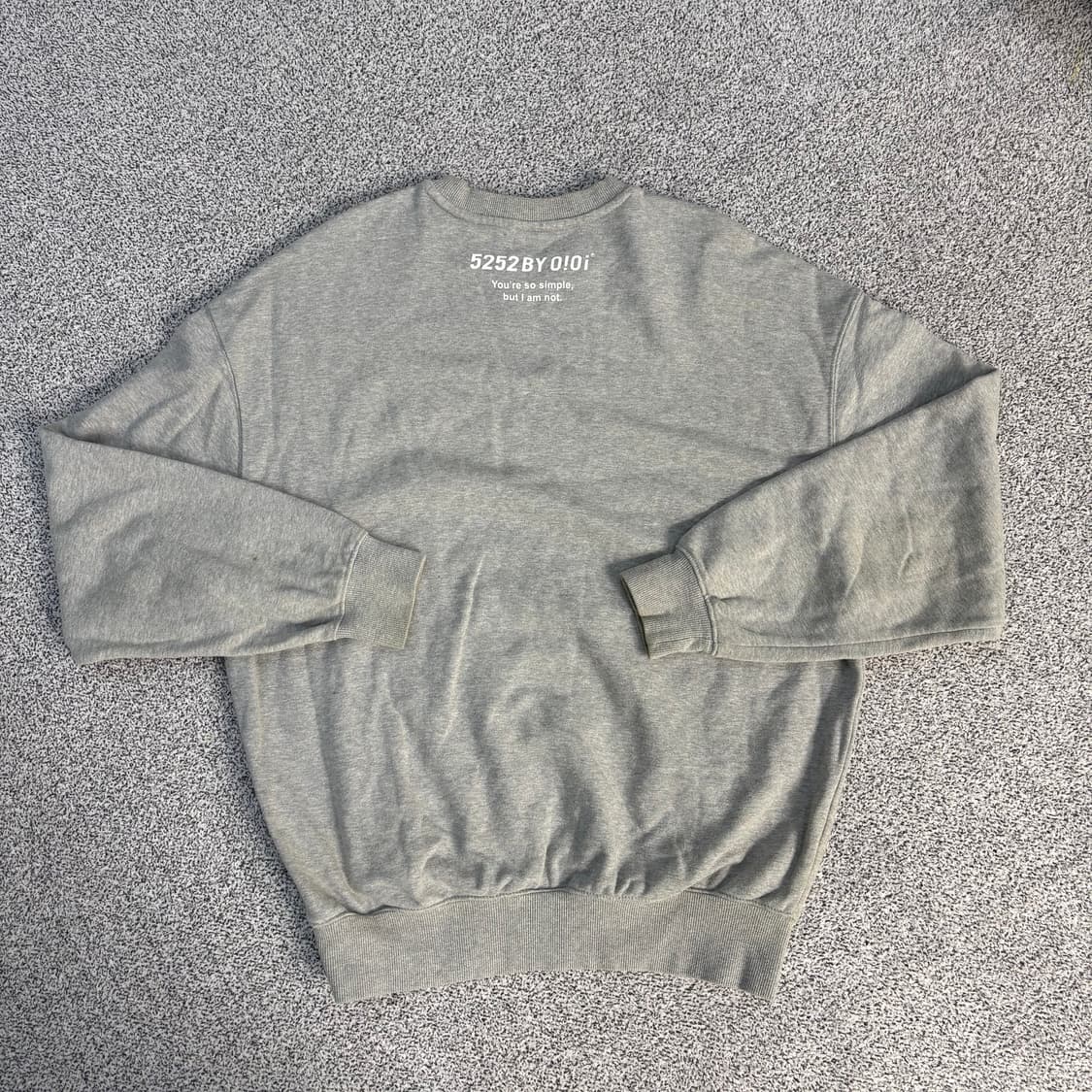 F 오아이오아이 맨투맨 긴팔티 0303J 상품이미지3