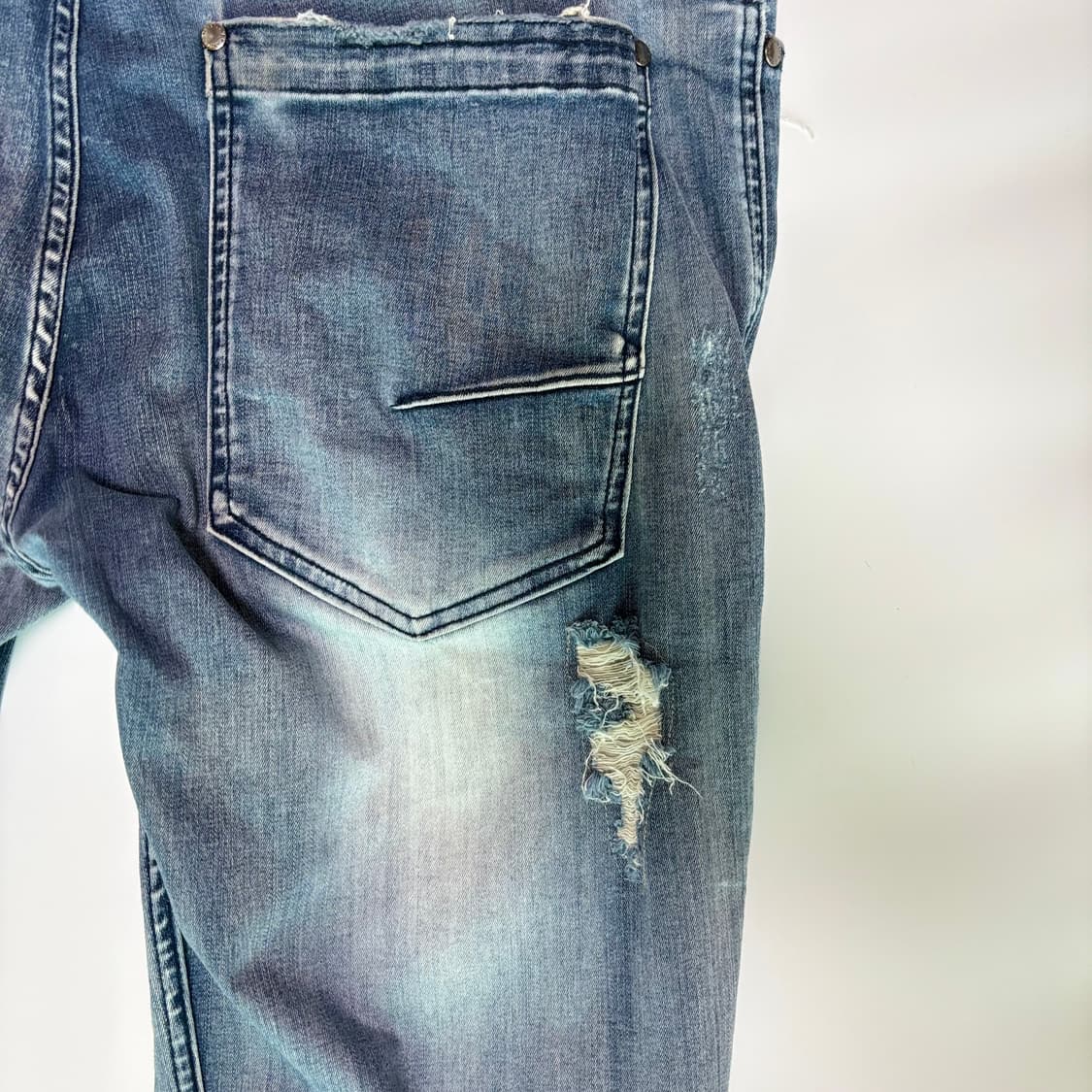 칼카니(KARL KANI) 아카이브 헤비 샌드 워싱 데님팬츠 상품이미지8