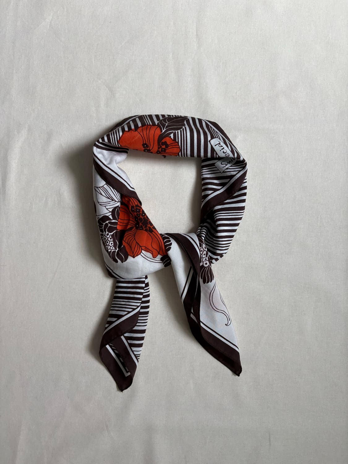 floral silk scarf  상품이미지1