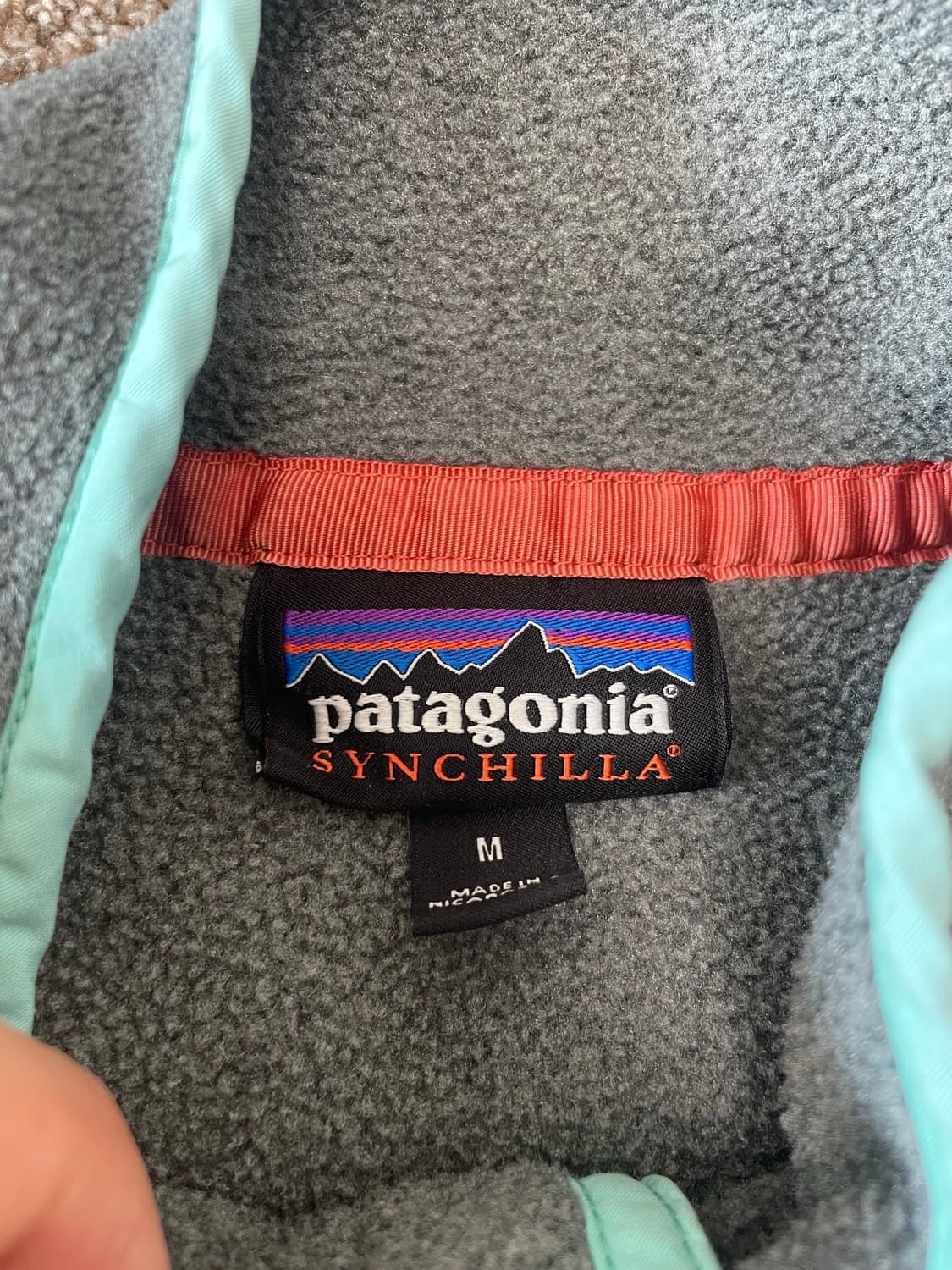 Patagonia synchilla 빈티지 신칠라 그레이 상품이미지4