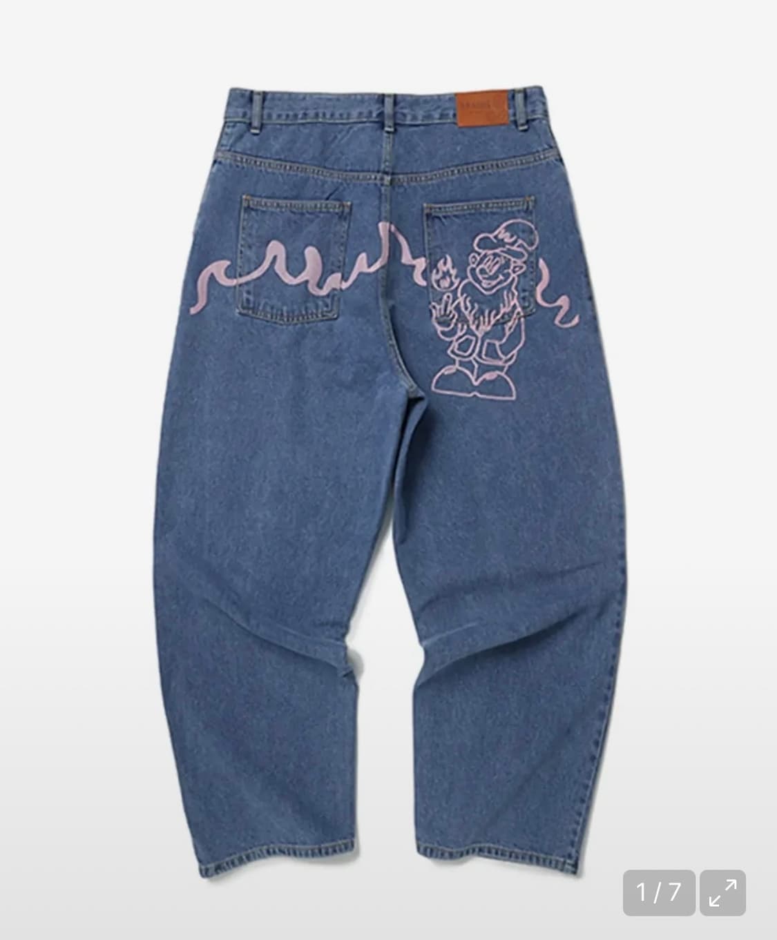 위캔더스 DWARF DENIM PANTS (BLUE) 상품이미지4