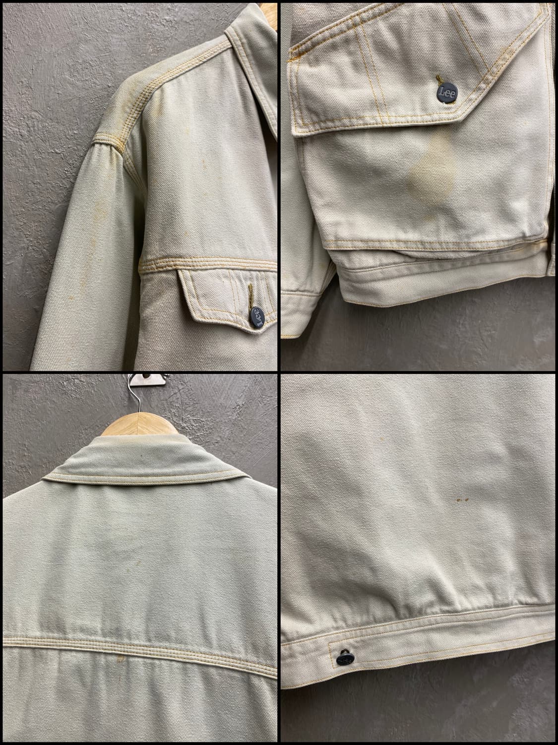 [105] 90s Lee 리 아카이브 4포켓 헤비코튼 자켓 상품이미지6