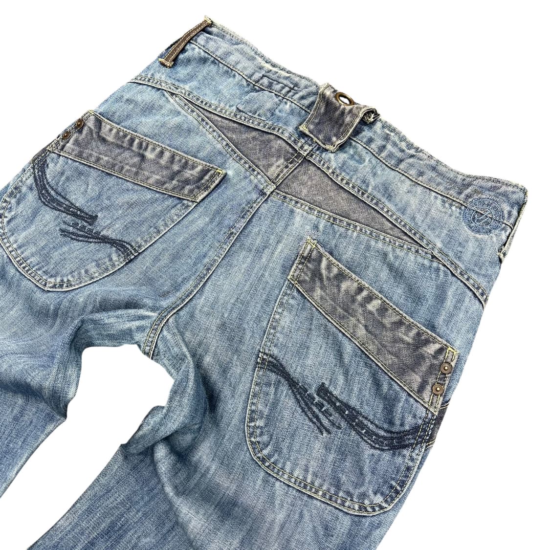 (32) 잭 엔 존스 디테일 워싱 데님 팬츠 made in DANMARK 상품이미지4