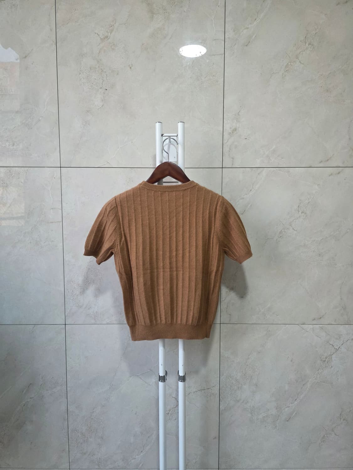 모카번 울 반팔니트 (새상품) 상품이미지6