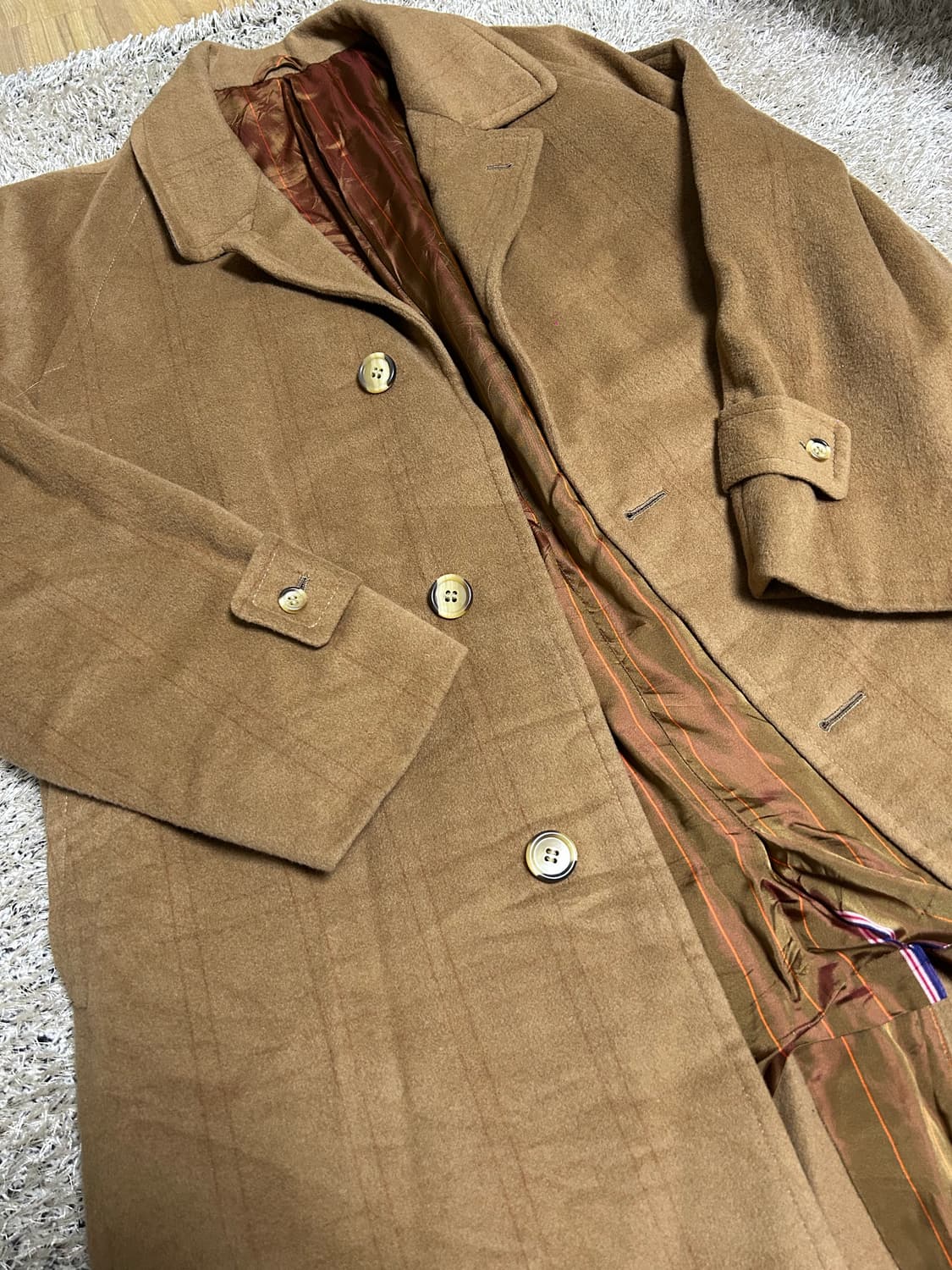 일제 수제맞춤 울 코트 사이즈 100 상품이미지2