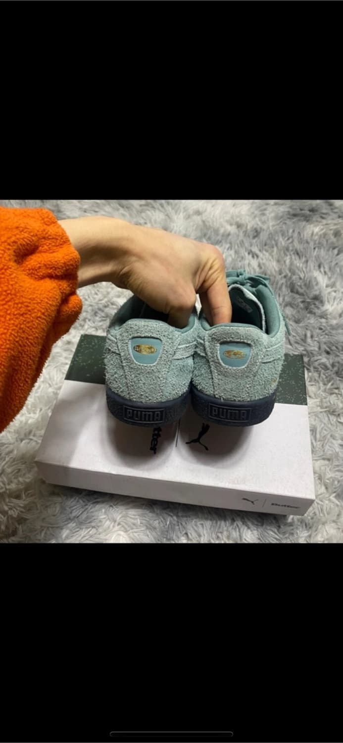 푸마 x 버터굿즈 스웨이드 빈티지 미네랄 블루 270 상품이미지3