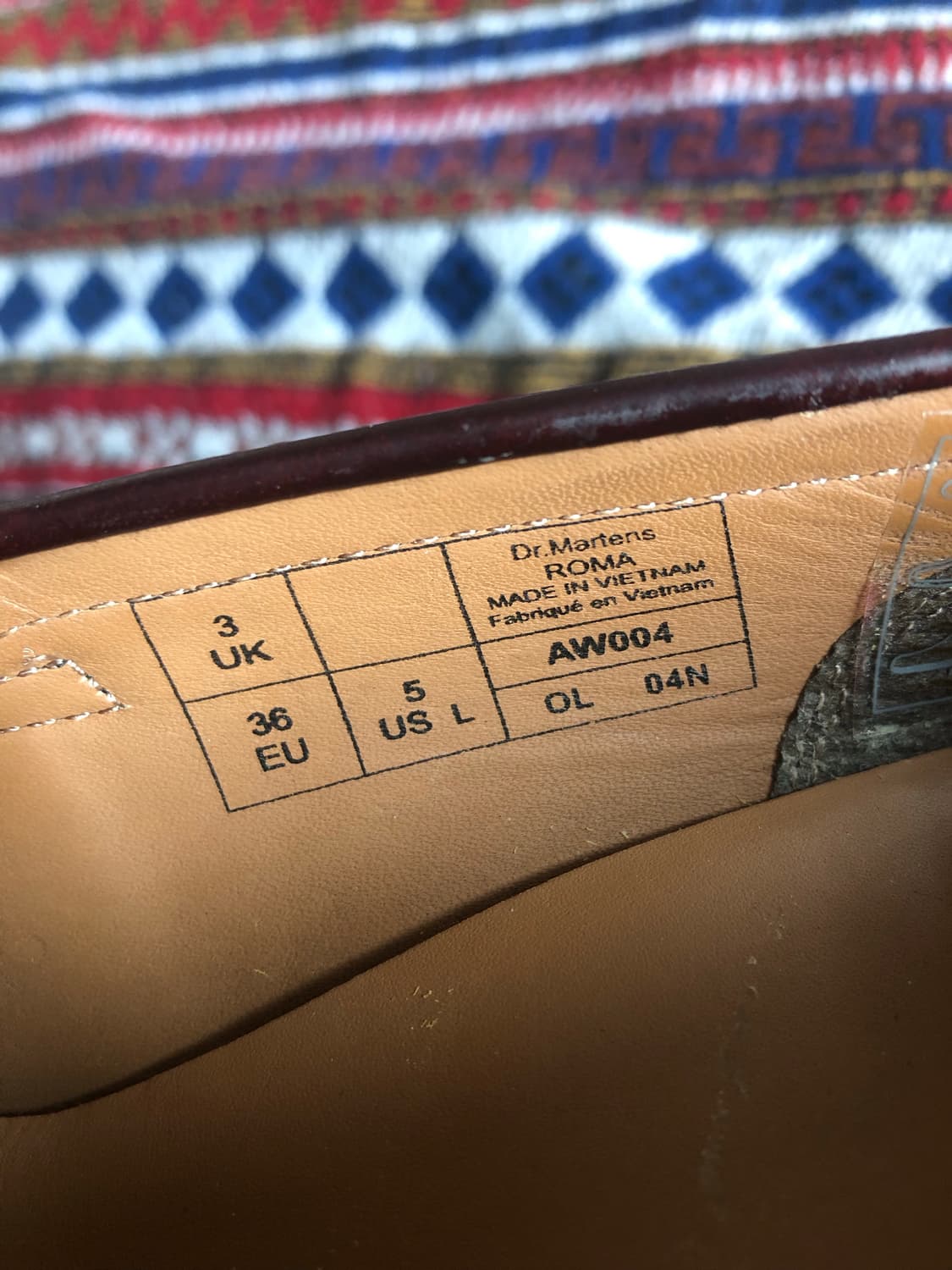 닥터마틴 로마 버건디 구두 220 상품이미지7