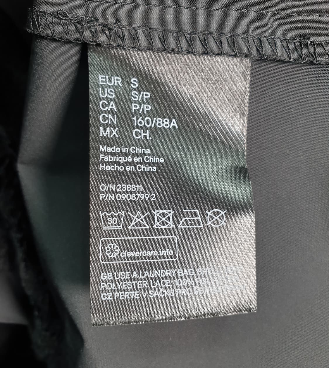 [55]H&M 레이스 트리밍 블랙 맥시 원피스 상품이미지7