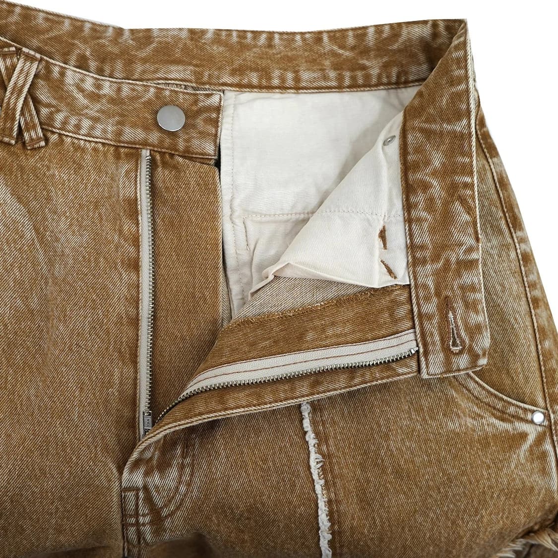 TAUPE  25SS TAUPE TPE CUT OFF ZIP DENIM 상품이미지4