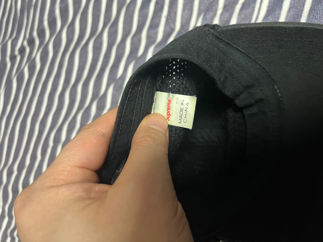 슈프림 스트링 캠프캡 블랙 / supreme string camp cap 상품이미지6