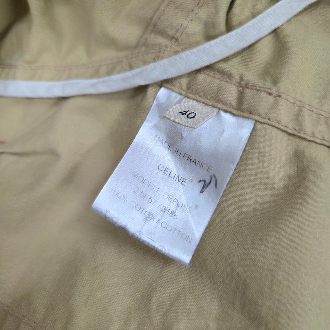 y2k 2000s M.K era CELINE Cotton Jacket 상품이미지7