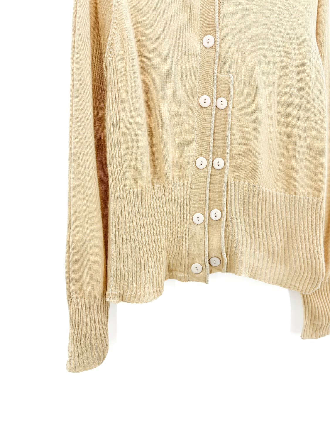 빈티지 딥 아이보리 버튼 가디건 상품이미지4