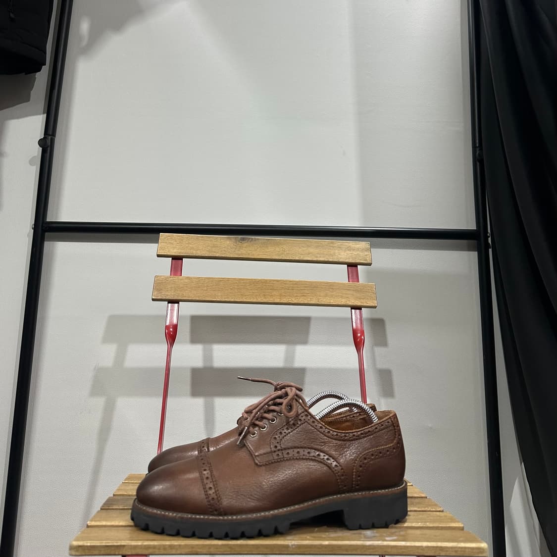 265) 호킨스 로퍼 남성 남자 구두 NOEL S TIP 브라운 레더 상품이미지3