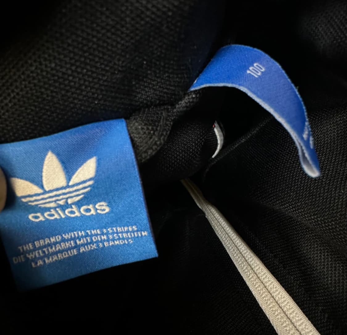 아디다스 빈티지 유로파 삼선 블랙트랙탑져지 100 상품이미지3