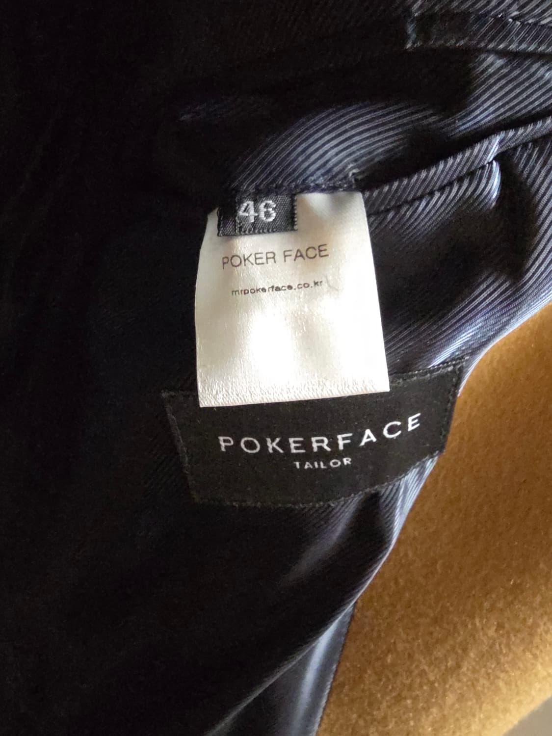 포커페이스 닥터 3버튼 캐시미어 30% 코트 46사이즈 상품이미지6