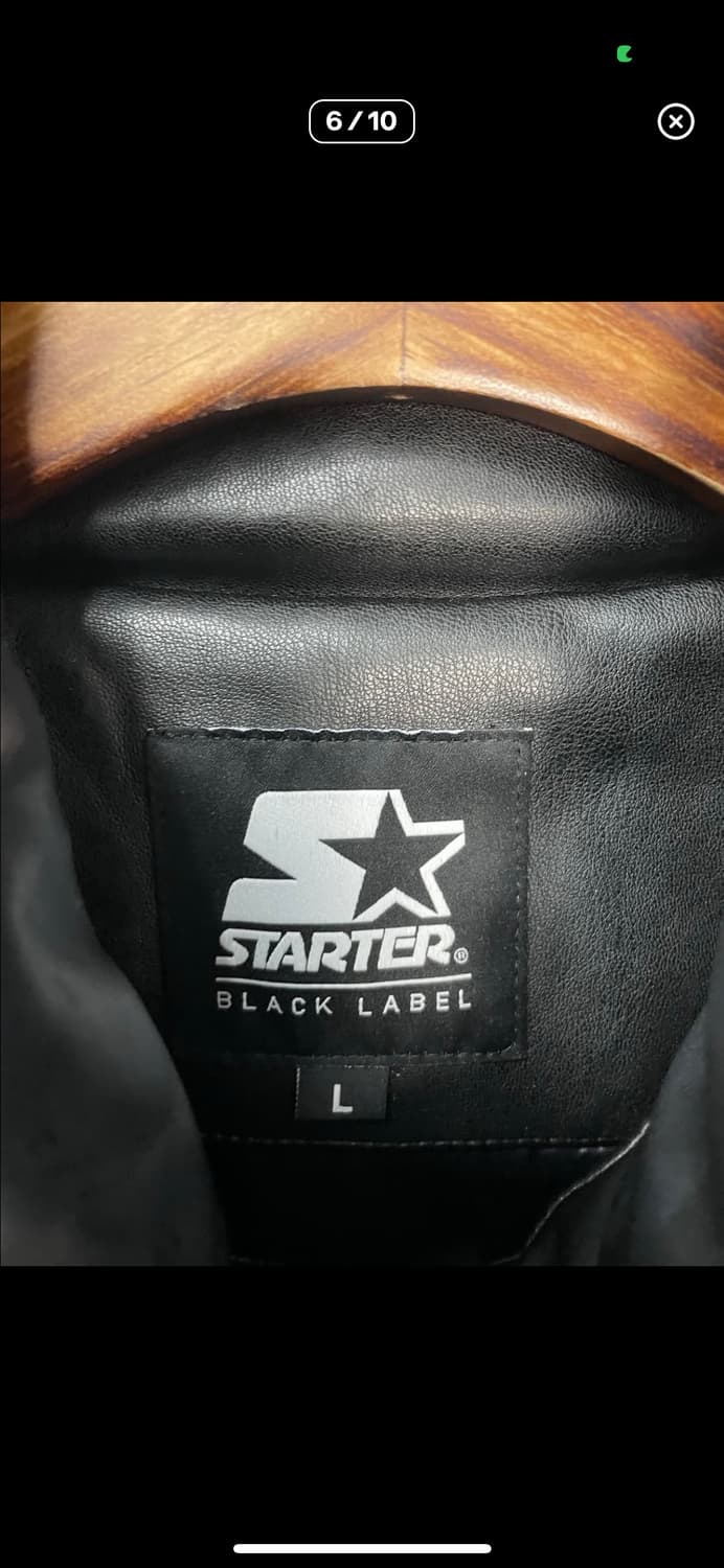 스타터 레더 다운 베스트 A3178 상품이미지6