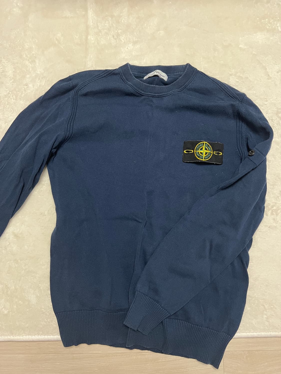 23fw stone island navy knit 상품이미지1