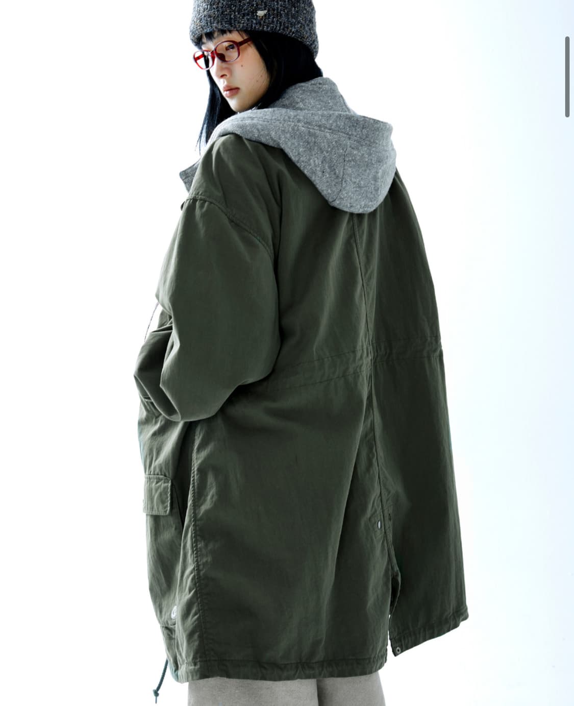 코이세이오 WASHED MILITARY JACKET MUD KHAKI 상품이미지3