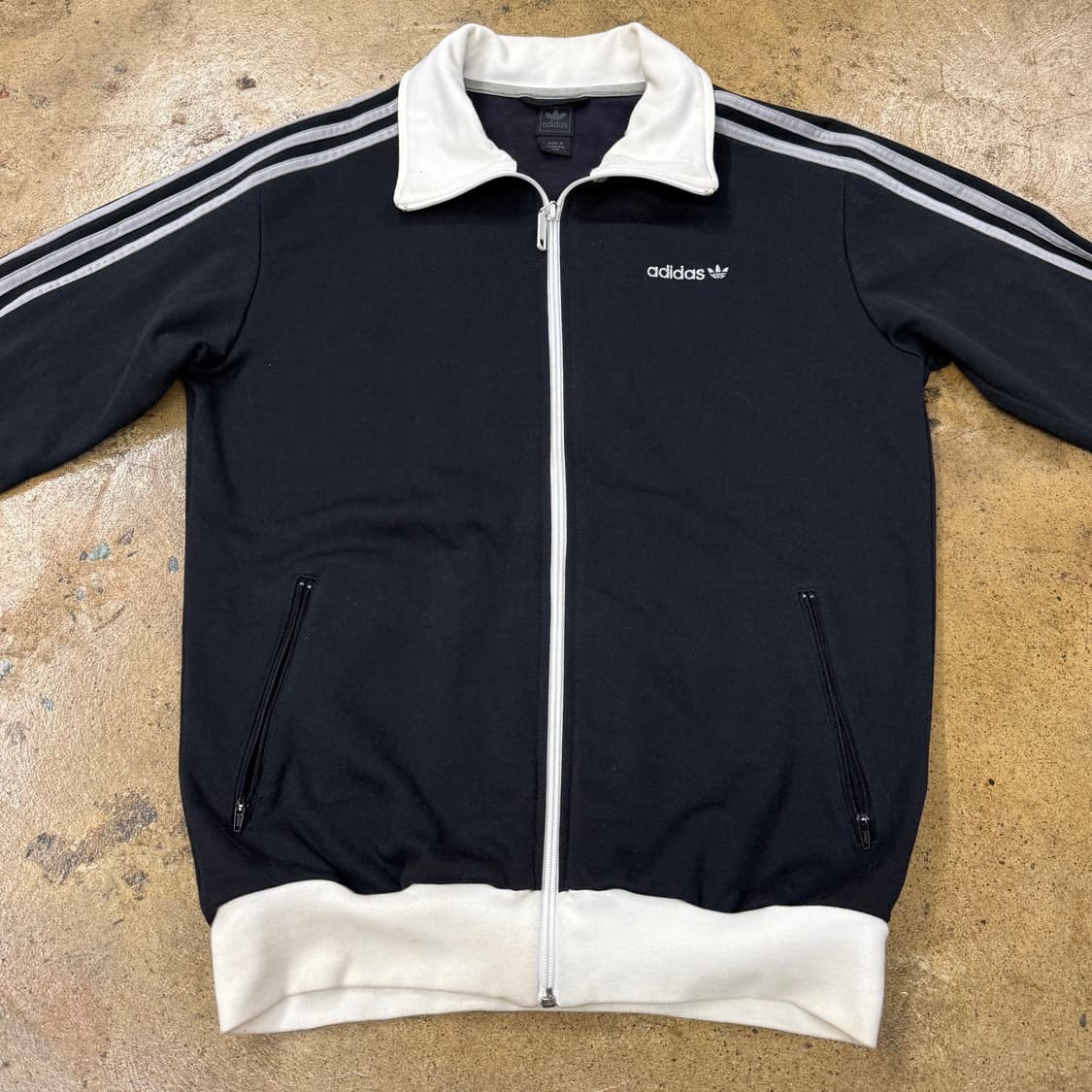 아디다스 블랙 그레이 베켄바우어 져지 트랙탑 95 상품이미지3