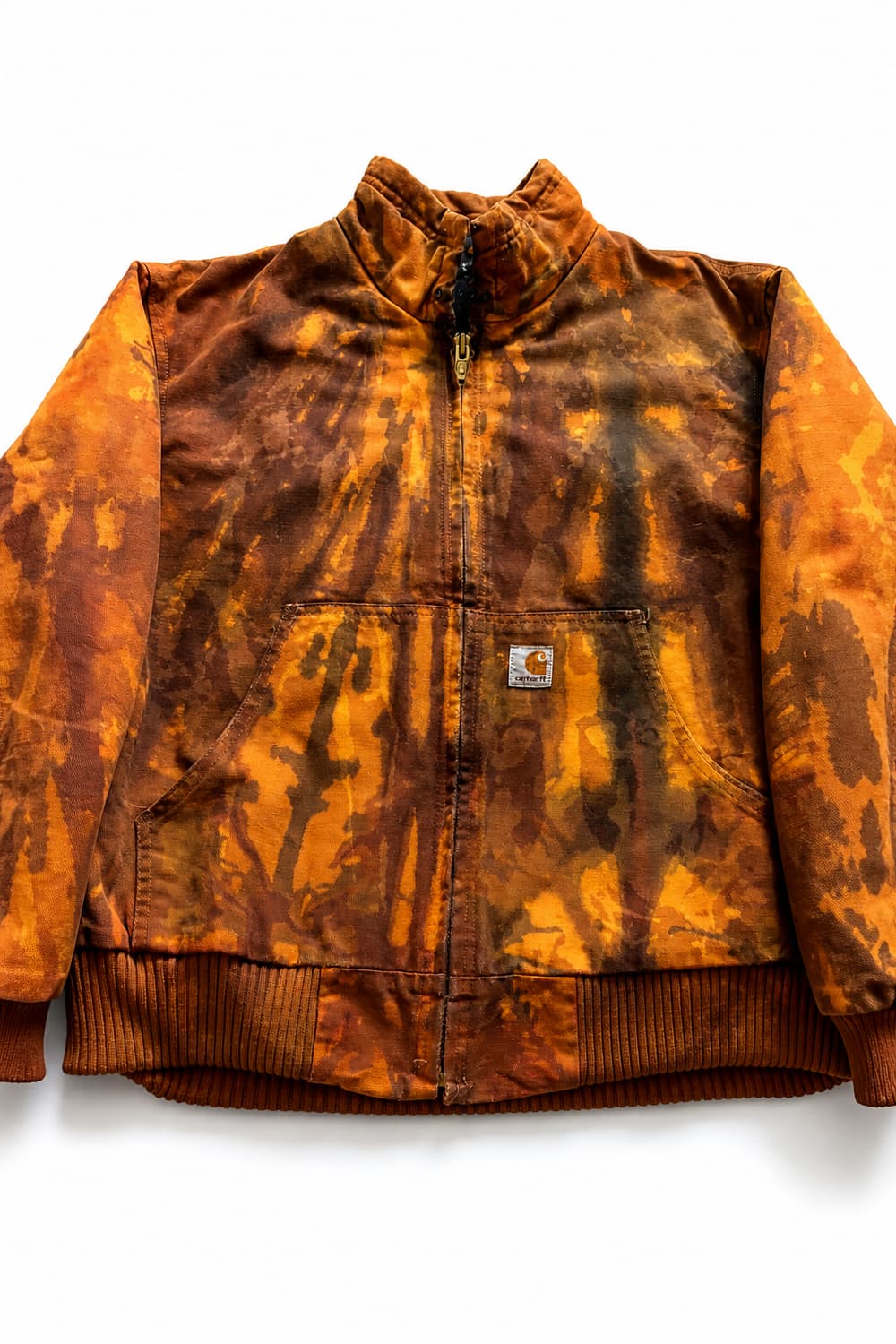 90~00s 칼하트 Tie Dye 모크 넥 덕 자켓 105~108 상품이미지6