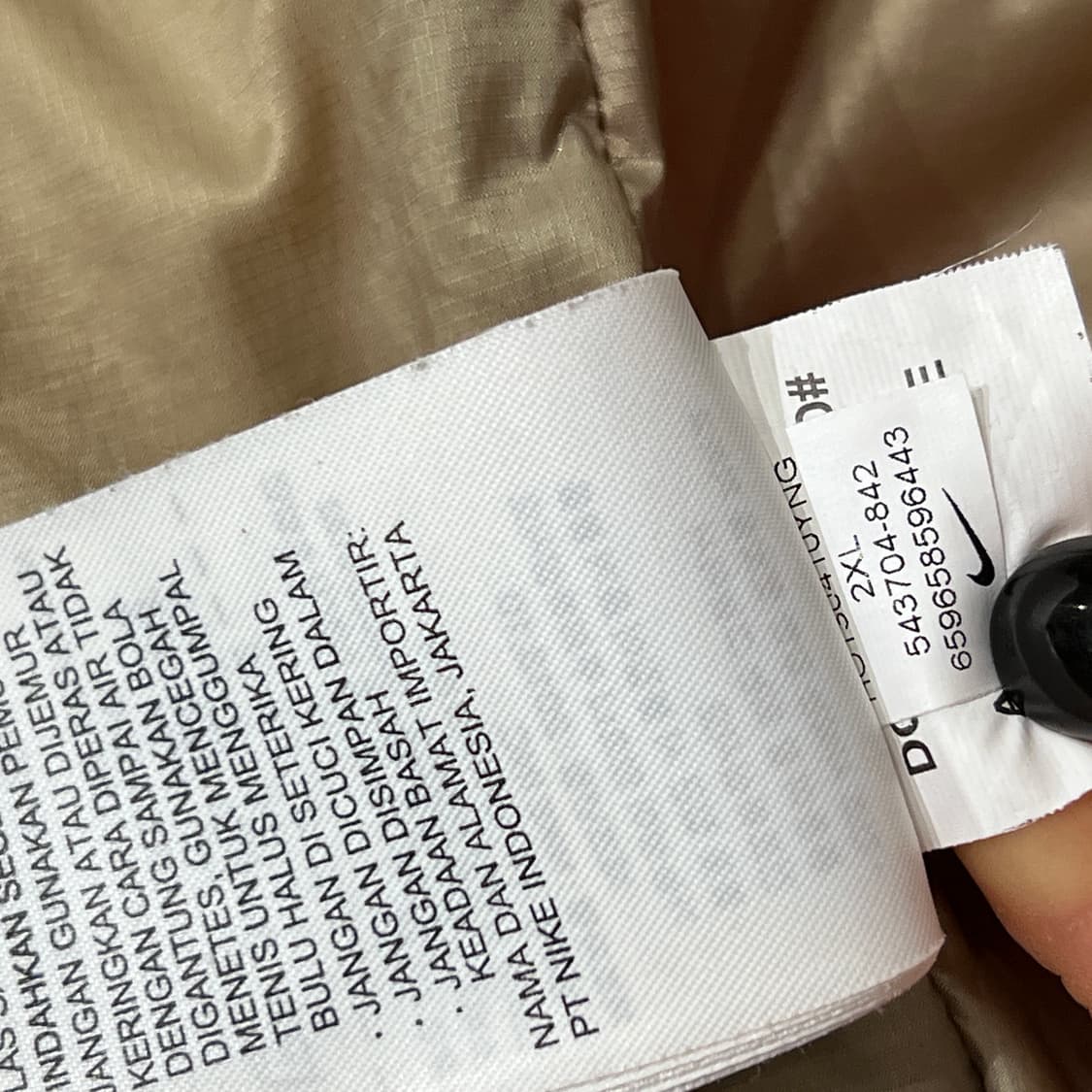 [2XL] 나이키 구스다운 패딩  상품이미지10