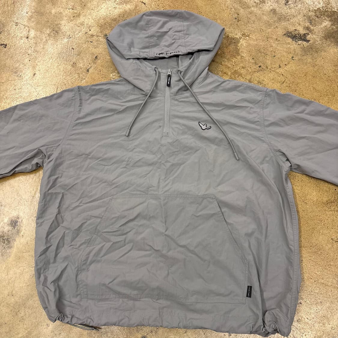 [정품/M] 와릿이즌 그레이 아노락 후드 바람막이 b18 상품이미지3