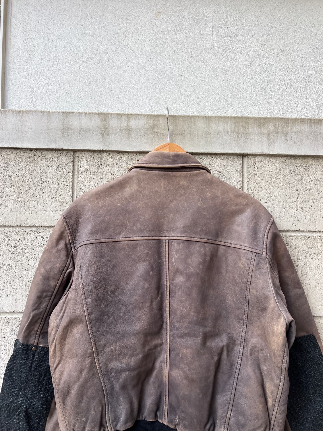 1990s VERSACE CLASSIC V2 90s베르사체 가죽봄버자켓 상품이미지8