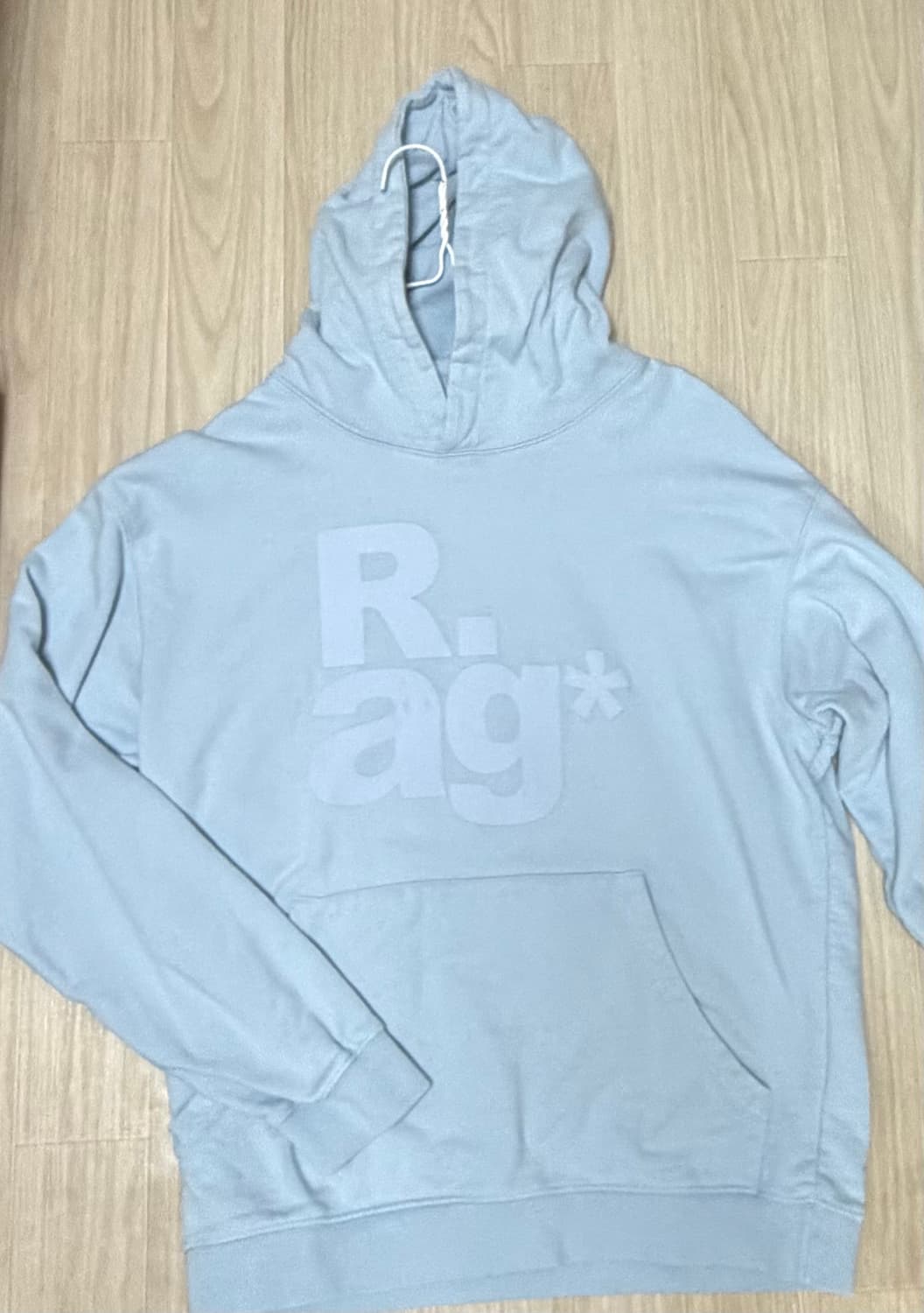 더콜디스트모먼트 후드 스카이블루 상품이미지2