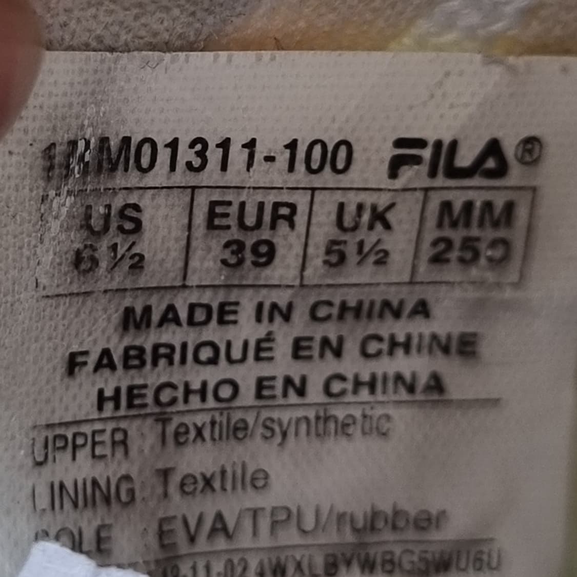 휠라 플렉스 샤인 운동화250  상품이미지6