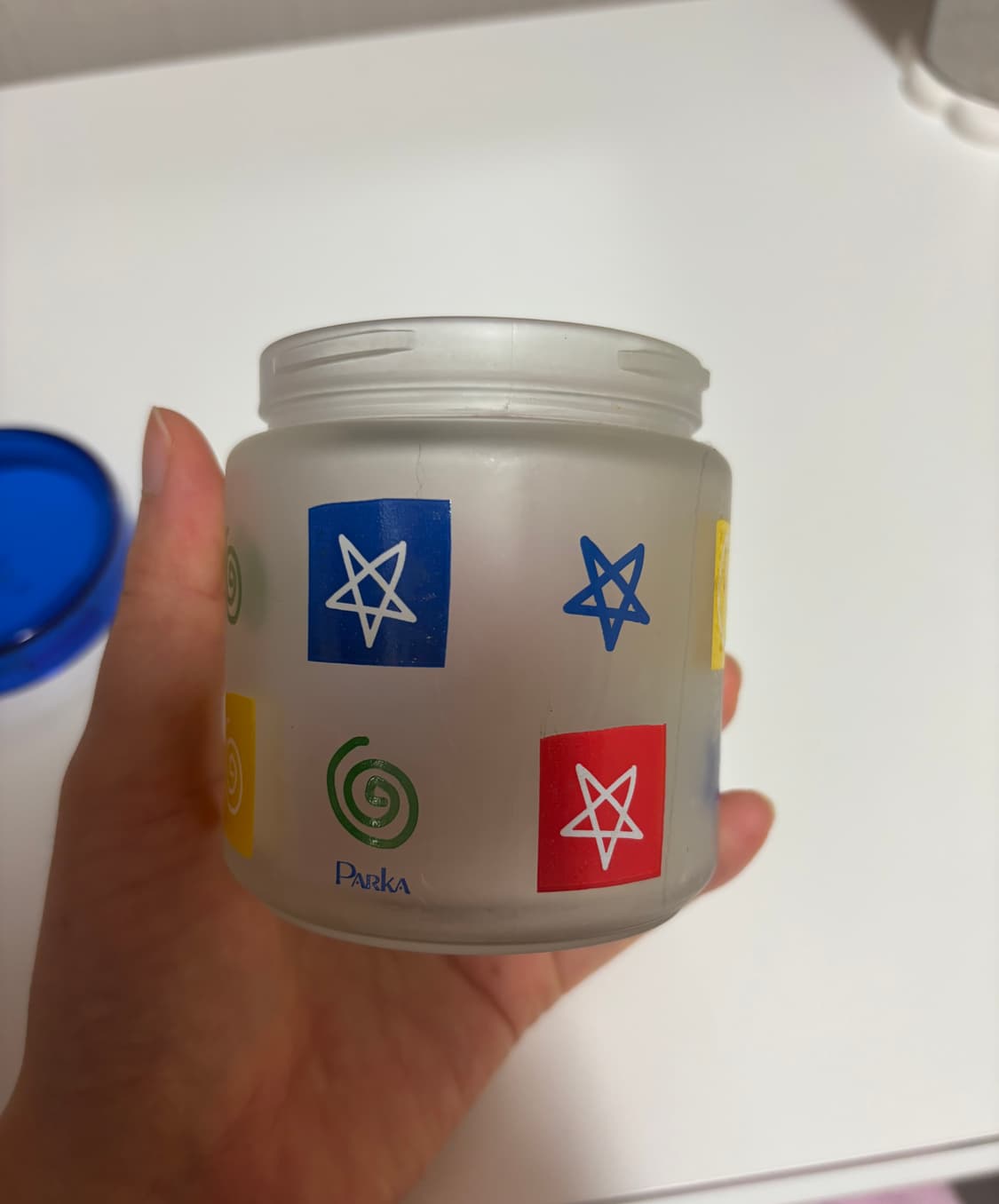 파카 글라스 빈티지 용기 상품이미지3