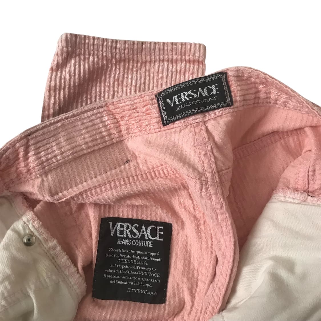 베르사체 진스 벨벳 골덴 바지 상품이미지4