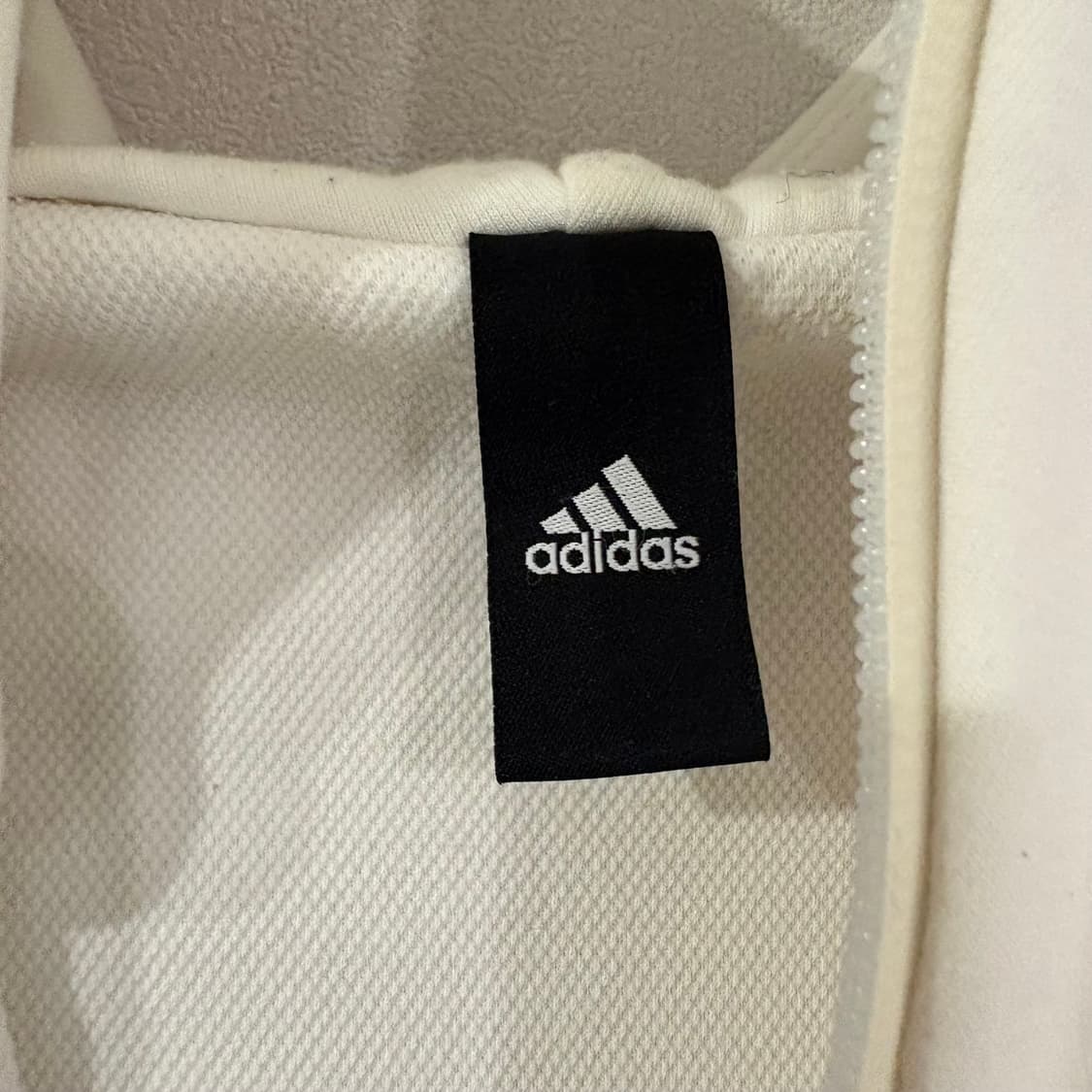 아디다스 후드집업 아이보리 2xl 상품이미지5