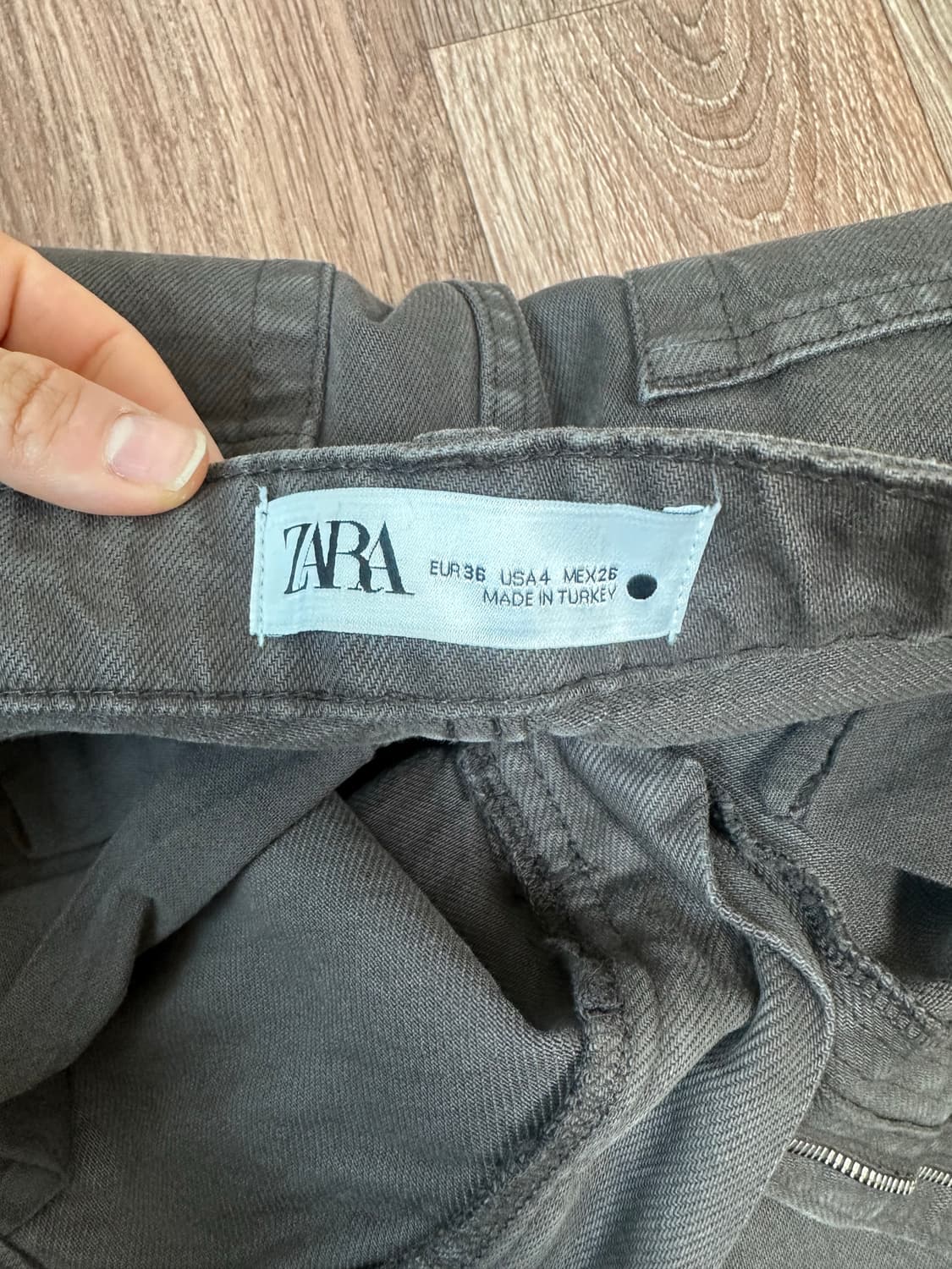 zara 브라운팬츠 상품이미지2