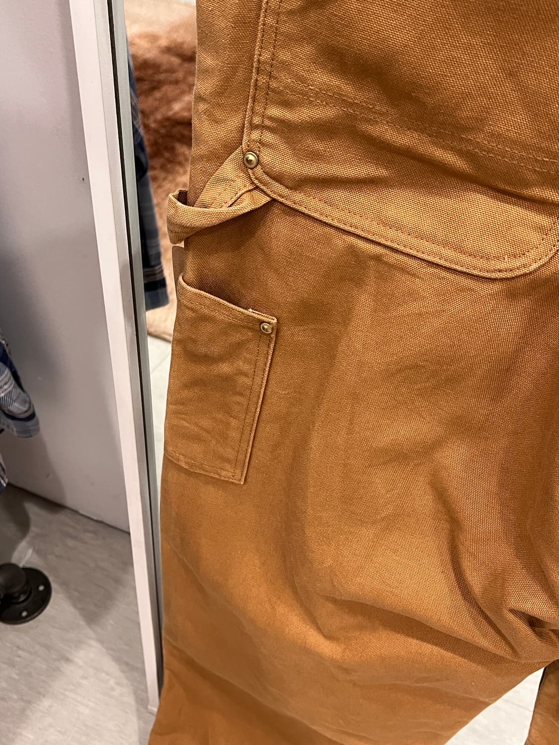 Carhartt 칼하트 Duck Bib 덕 캔버스 카펜터 오버롤 상품이미지7