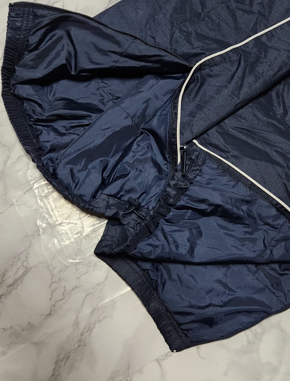 나이키 사이드라인 딥네이비 누빔 트랙팬츠 바람막이 바지 상품이미지7