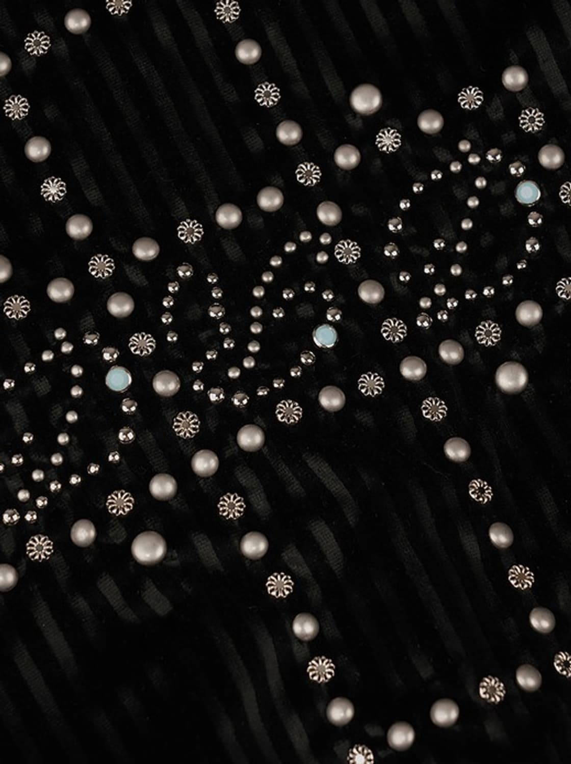 데어드 스트라이프 벨벳 블루종 상품이미지8