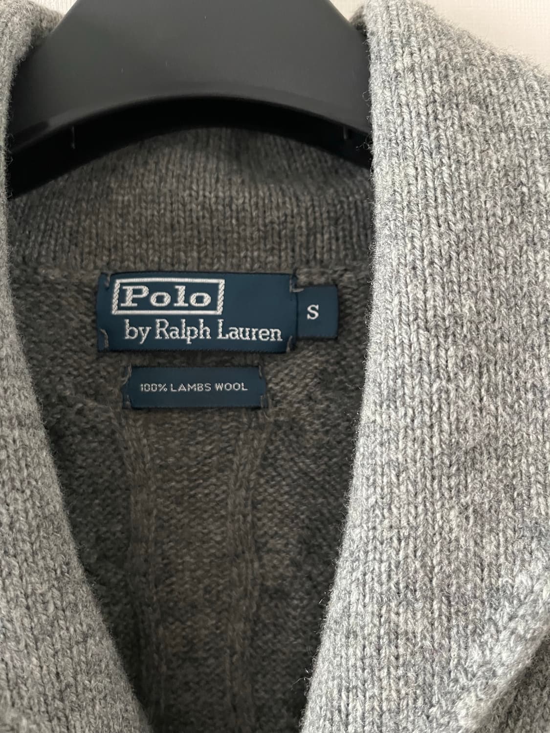 폴로 랄프로렌 숄카라 케이블 니트 가디건 상품이미지2