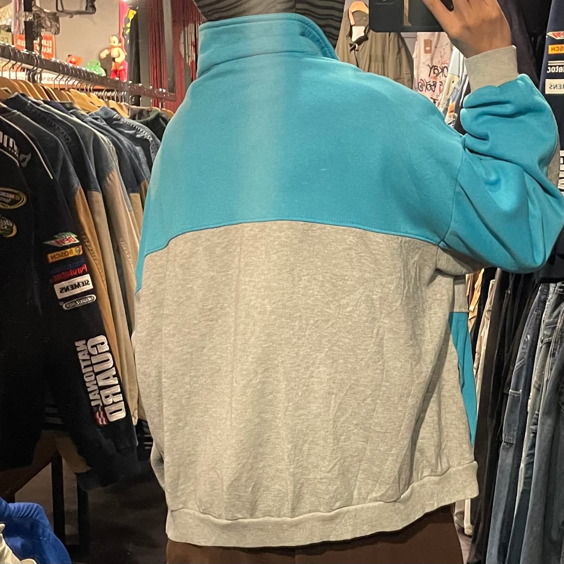 [IM] 나이키 스웻 집업 아쿠아그린 상품이미지6