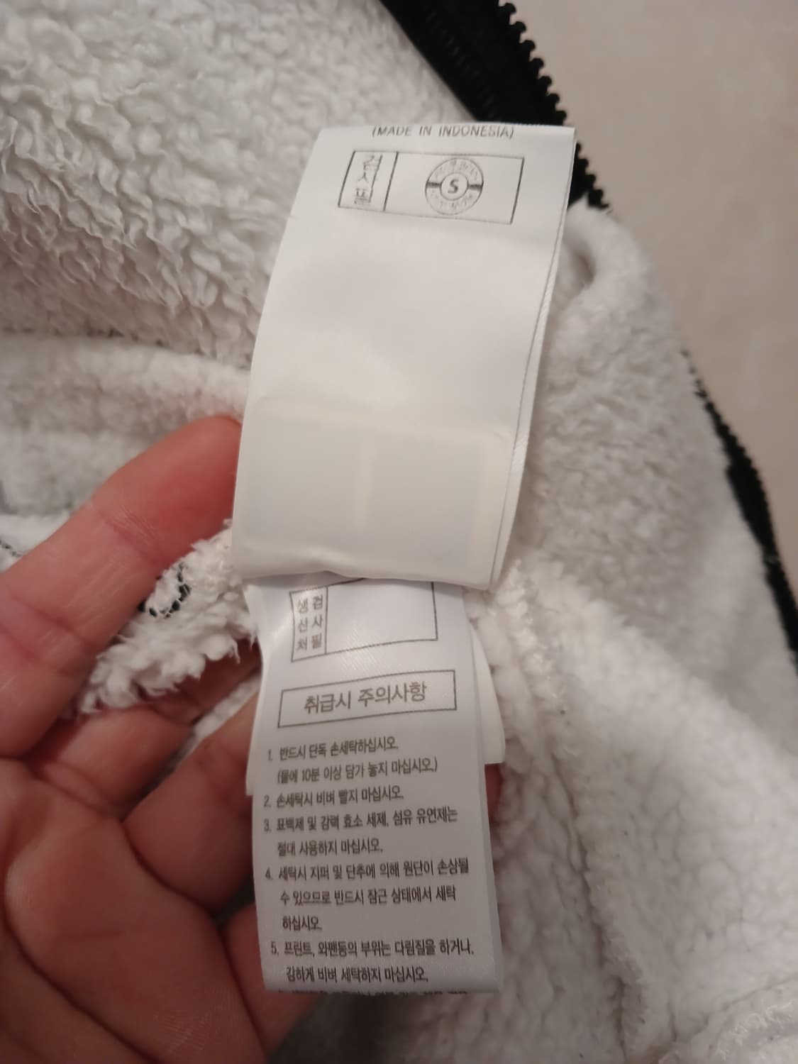 다이나핏 정품 여성 후드 집업 M (95) 사이즈 상품이미지6