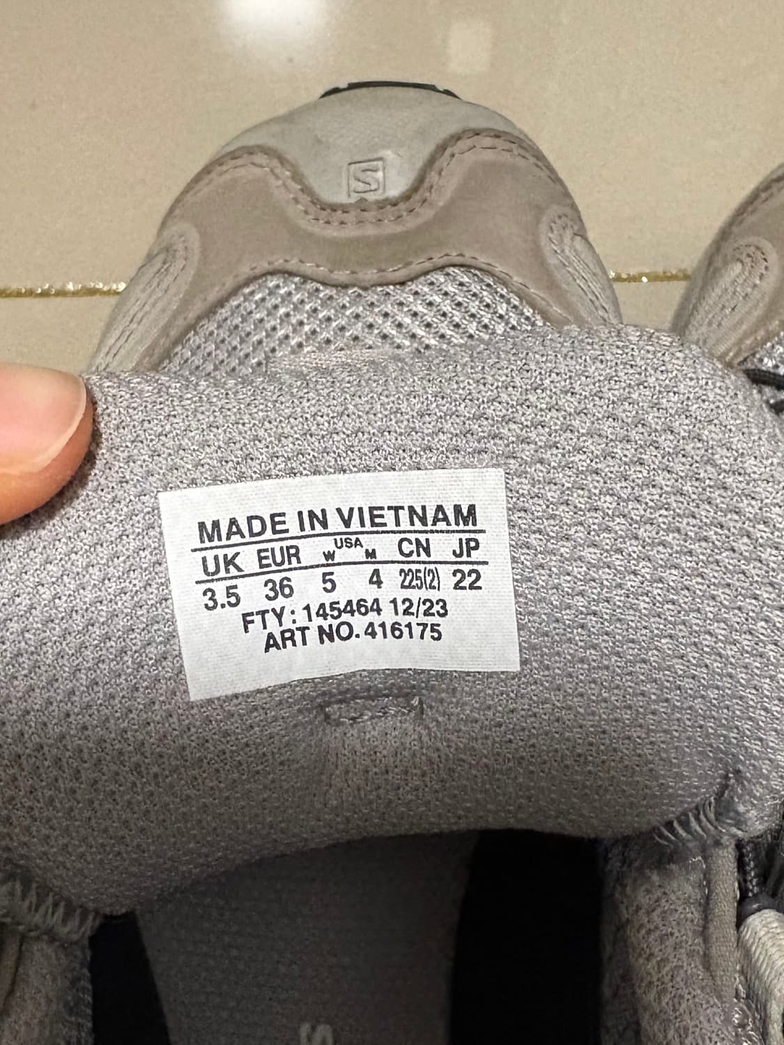 살로몬 xa프로 3d 실버 225 상품이미지6