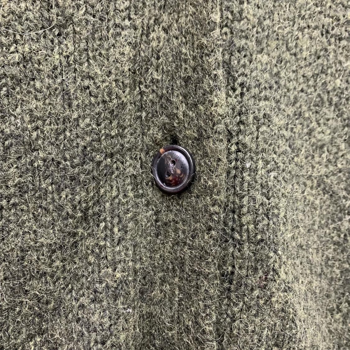 데님앤서플라이 그린 울혼방 니트 가디건  상품이미지6