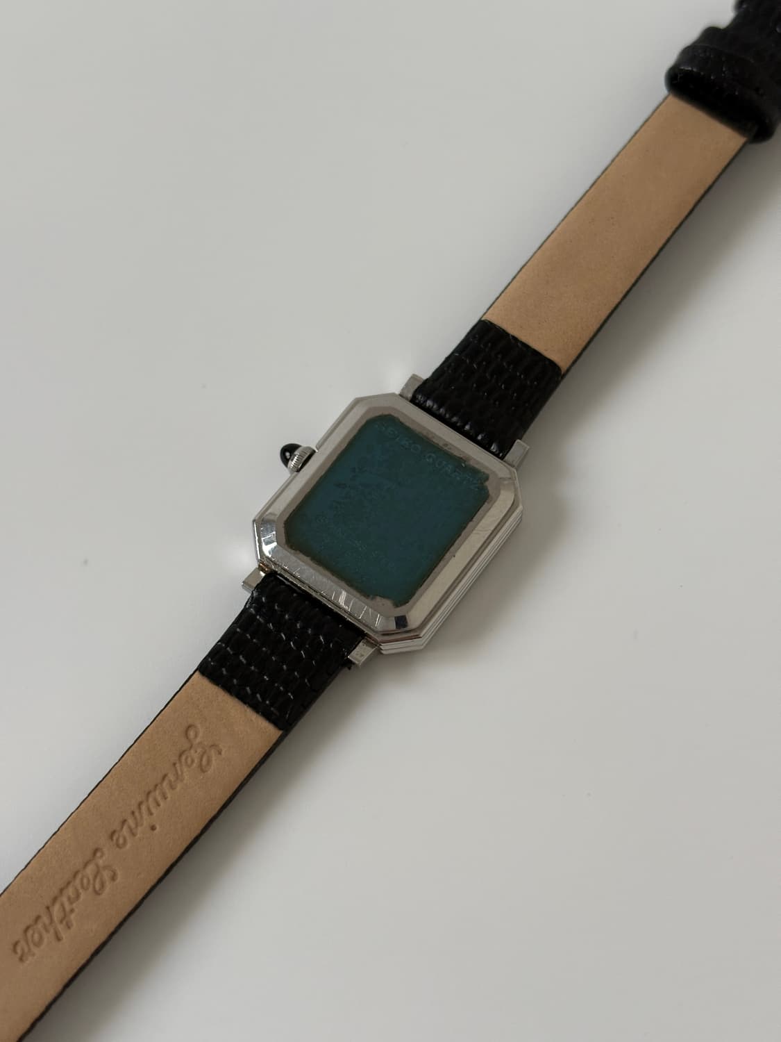 1980s Silver Square Ladies Quartz 상품이미지7