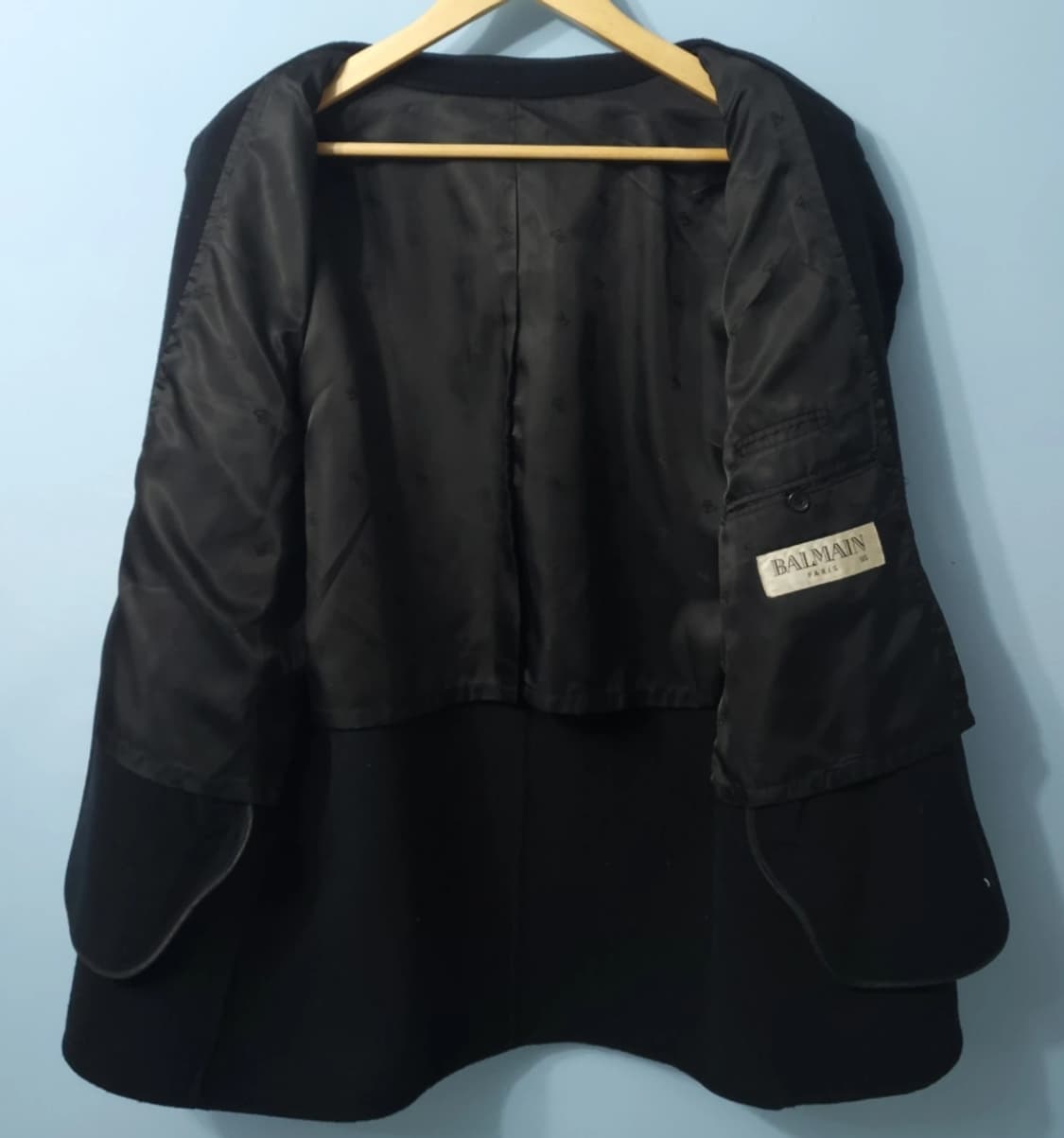 발망 블랙 하프 코트 ~95 상품이미지4