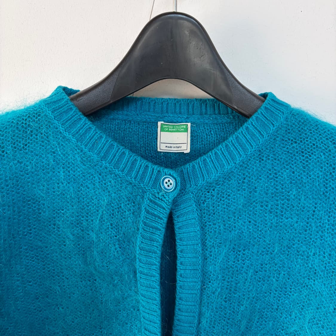 베네통 이태리 크롭 니트 가디건 상품이미지2