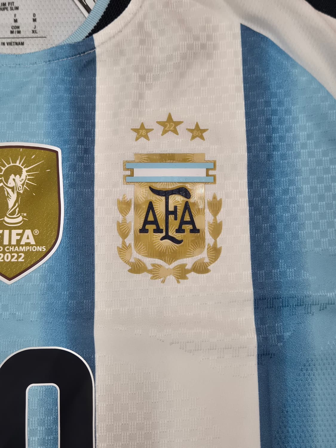 26-27 월드컵 아르헨티나 국대 메시 유니폼 M 상품이미지5