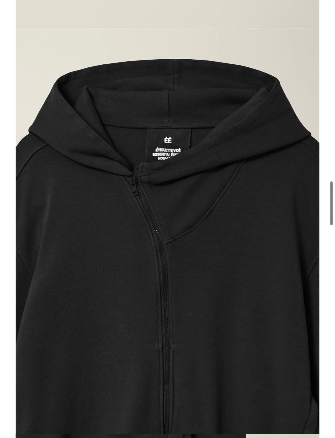 M) ee 누마레 커브드 후드집업 상품이미지3