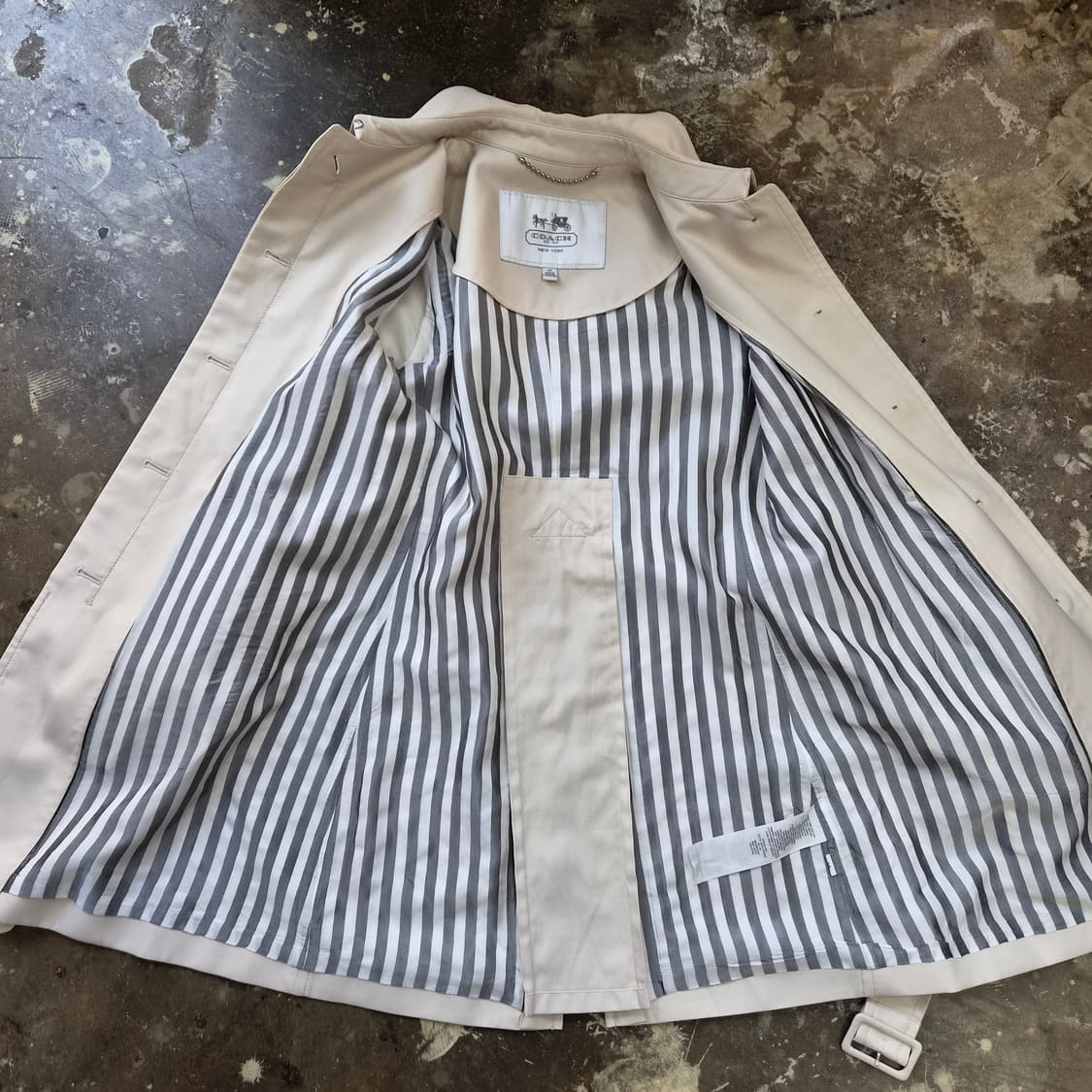 S) 코치 트렌치코트 트랜치코트 상품이미지5