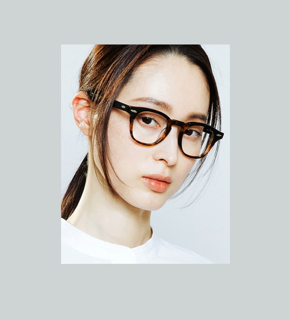 패치워크46사이즈 블랙/마호가니 상품이미지5